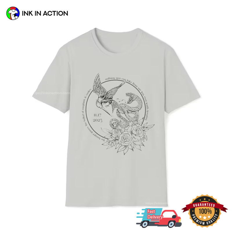 The Hunger Games The Ballad Of Songbirds & Snakes Art Tee
