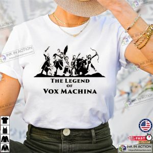 the legend of vox machina Critical Role dnd t shirts 2