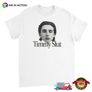 timmy chalamet Timmy Slut Vintage 90s Graphic Tee 3