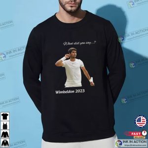 Us Open Alcaraz Wimbeldon 2023 T-shirt