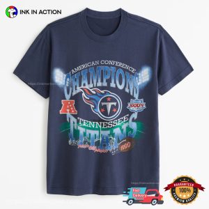 American Conference Champions Tennessee Titans Football T-Shirt