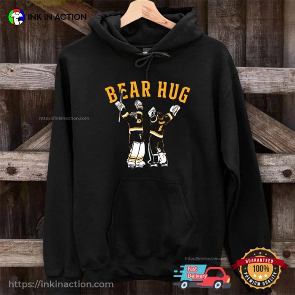 Bear Hug Funny Bruins Hockey T-shirt