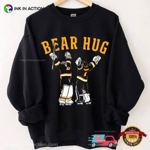 Bear Hug Funny bruins hockey t shirt 2