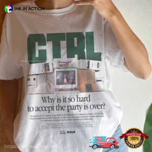 CTRL Album SZA T-shirt