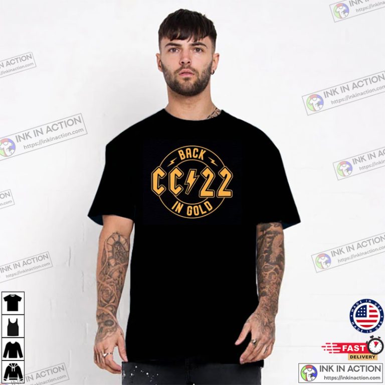 Caitlin Clark Back In Gold CC 22, Caitlin Clark Shirt - Print your ...