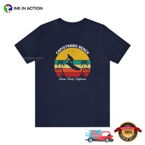 Capistrano Beach Dana Point CA Vintage T Shirt 1