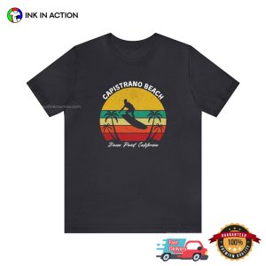 Capistrano Beach Dana Point CA Vintage T Shirt 2