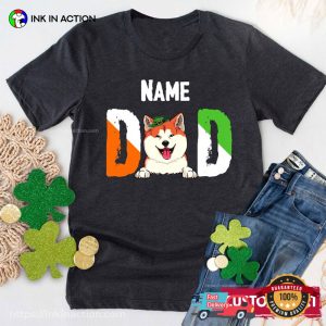 Custom Gnome Dog Dad funniest st patrick's day shirts 2