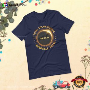 Customized City total solar eclipse 4.8.24 T Shirt 3