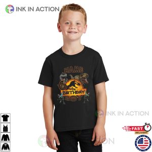 Customized The Birthday Boy Jurassic Park Movie Shirt