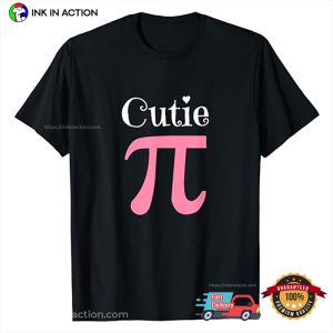 Cutie pi symbol text T Shirt 1