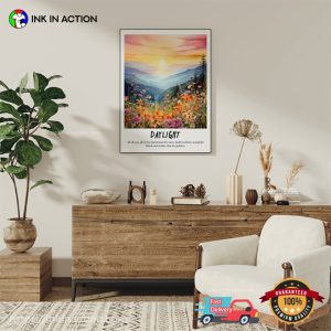 Daylight Watercolor Illustration Poster 1