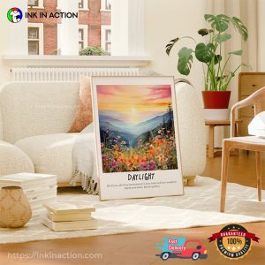 Daylight Watercolor Illustration Poster 2