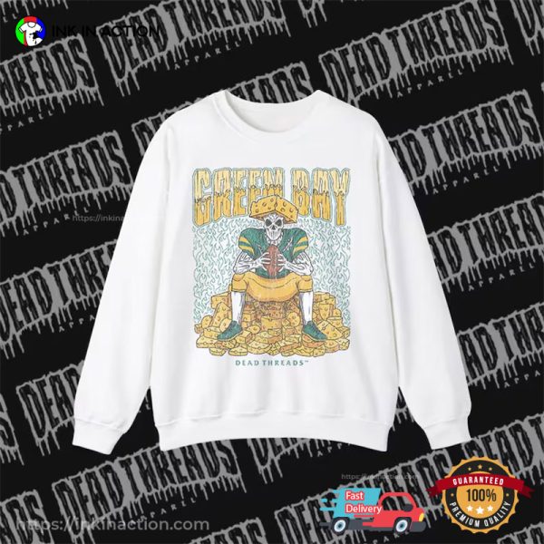 Dead Threads Style Green Bay Packers Shirt