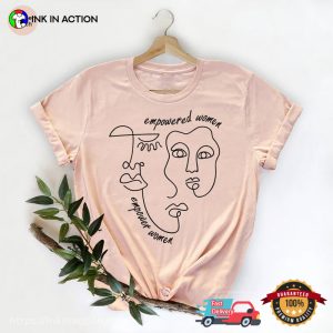 Empowered Woman Artwork women's day Comfort Colors T Shirt 2