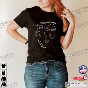 Empowered Woman Artwork Women’s Day Comfort Colors T-shirt