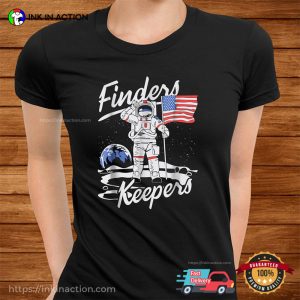 Finders Keepers USA moon landing pictures T Shirt 2