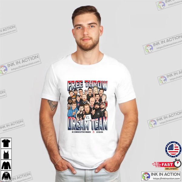 Free Throw Dream Team Sport T-Shirt