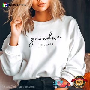 Grandma Est 2024 Announcement T Shirt 4
