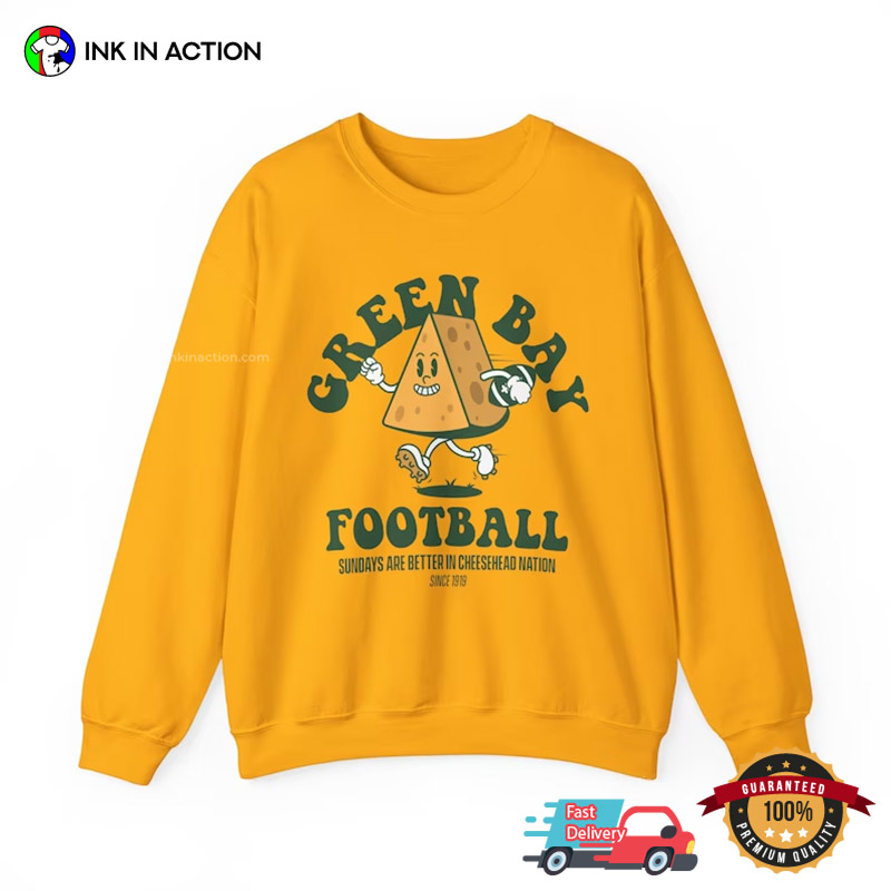 Green Bay Football Cheesehead Nation T-Shirt