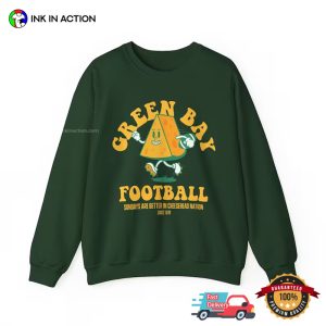 Green Bay Football Cheesehead Nation T Shirt 3