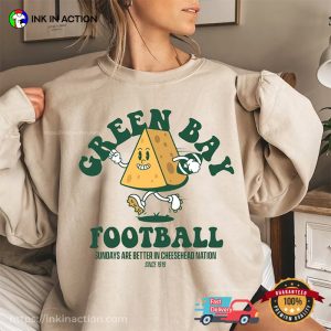 Green Bay Football Cheesehead Nation T Shirt