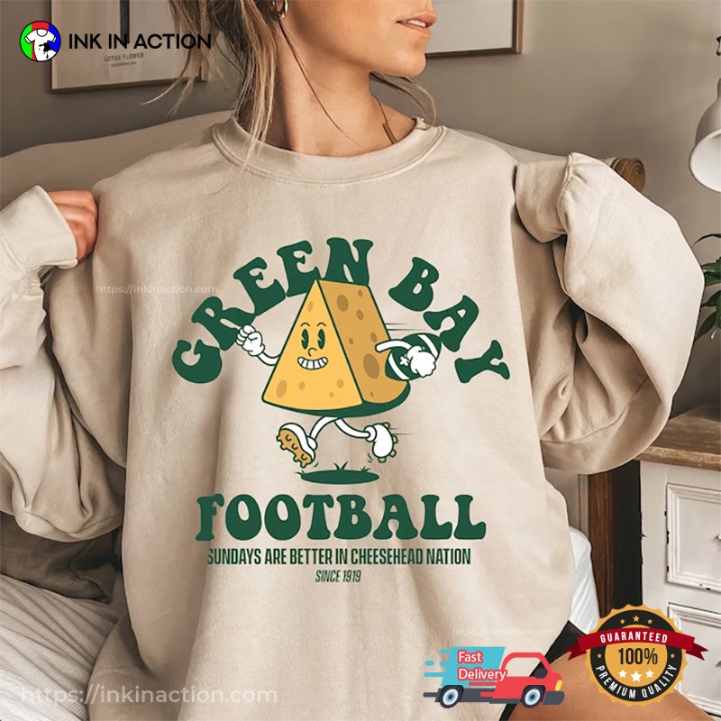 Green Bay Football Cheesehead Nation T-Shirt