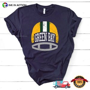 Green Bay Helmet Retro Packers Shirt, Packers Football Merch