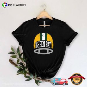 Green Bay Helmet retro packers shirt, packers football Merch 2