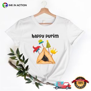 Happy Purim Jewish Holiday T-Shirt