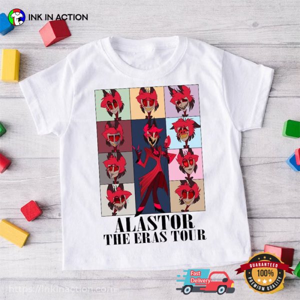 Hazbin Hotel Alastor The Eras Tour T-shirt