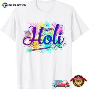 Holi Festival Of Spring Colours And Love T-shirt
