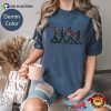 Horror Movie Characters Abbey Road Crossing Inspired Comfort Colors Tee