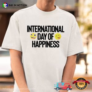 International Day of Happiness Celebration Essential T Shirt 2