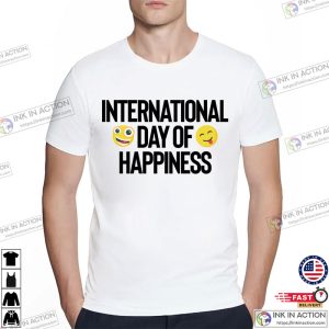 International Day of Happiness Celebration Essential T Shirt 3