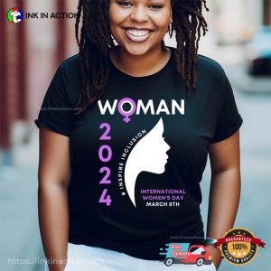 International women's day 2024 Inspire Inclusion T Shirt 2