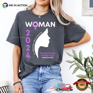 International Women’s Day 2024 Inspire Inclusion T-shirt