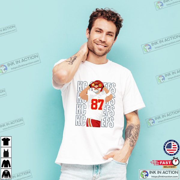 KC Chiefs Travis Kelce Love Taylor Swift Funny T-Shirt