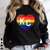 KC Kansas City Pride Heart T-Shirt