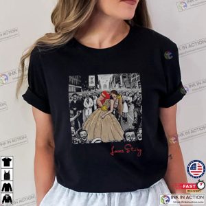 Love Story Travis Kelce Kiss Taylor Vintage 90s T-Shirt