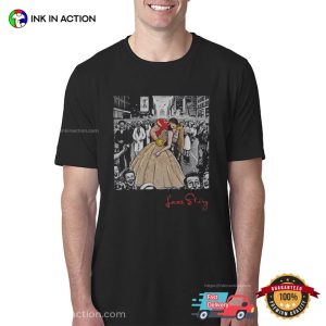 Love Story Travis Kelce Kiss Taylor Vintage 90s T Shirt 3