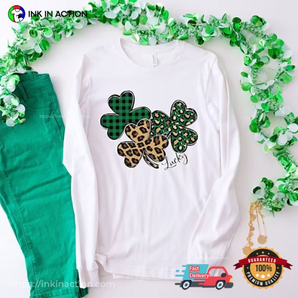 Lucky Clovers Irish St Patrick’s Day Shirt