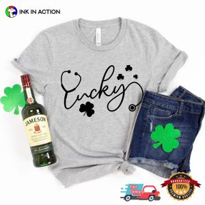 Lucky Nurse Irish Patrick's Day T Shirt 2