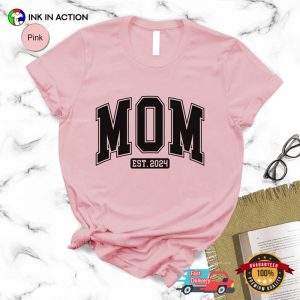 Mom 2024 Basic T Shirt, mothers day present ideas 4