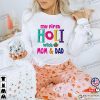 My First Holi With Mon & Dad Family T-shirt, Festival Of Colours Apparel