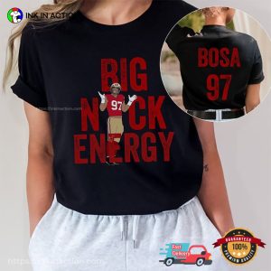 Nick Bosa 97 Big Nick Energy Vintage the 49ers Football T Shirt