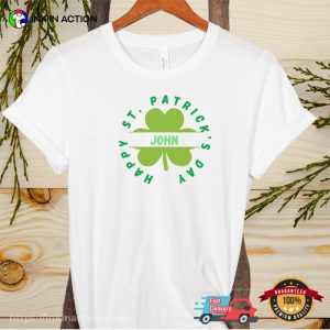 Personalized Happy St Patrick’s Day Irish Pride T-shirt