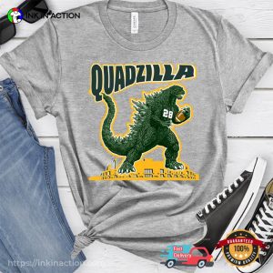 Quadzilla 28 Backquarter Funny green bay packers t shirts 1