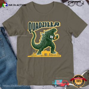 Quadzilla 28 Backquarter Funny green bay packers t shirts 2