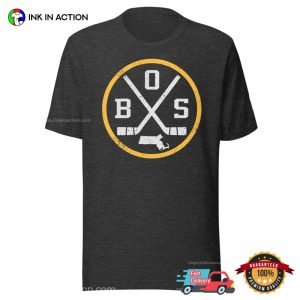 Retro Boston bruins hockey t shirt 1